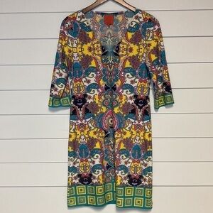 Tracy Negoshian Bollywood Pink Emily Shift Dress